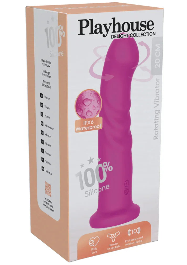 Rotating_Vibrator_by_Playhouse_Delight_2 @ Happytoys Sexshop: online sex shop for Feeling Happy & Easy 😊 the erotic store owned by a woman