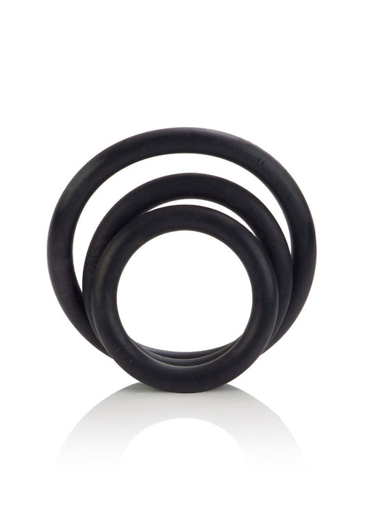 Bestel: Rubber Ring 3 Piece Set by CalExotics Rings - bij Happytoys: de erotische sex webshop | liever Happy dan Easy ⭐⭐⭐⭐⭐