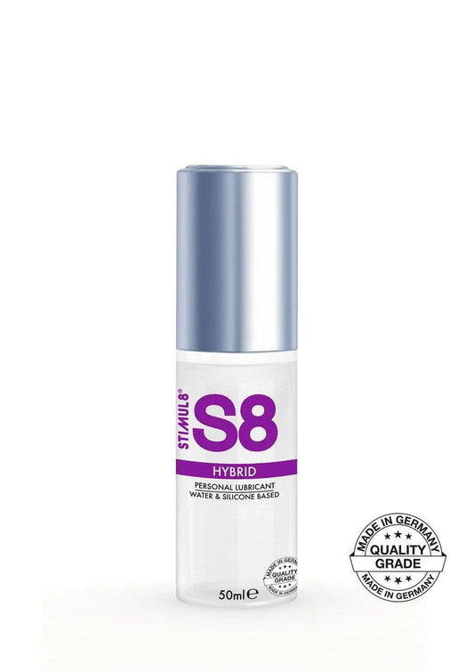 S8 Hybrid Lube 50ml Glijmiddel - Happytoys Sexshop: Toys for Feeling Happy & Easy 😊 - Discreet geleverd