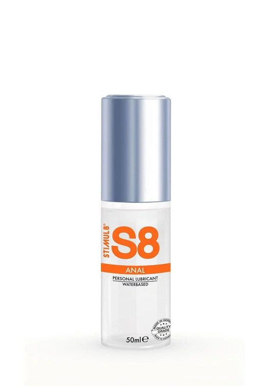 S8 Waterbased Anal Lube 50ml Anaal Glijmiddel - Happytoys Sexshop: Toys for Feeling Happy & Easy 😊 - Discreet geleverd