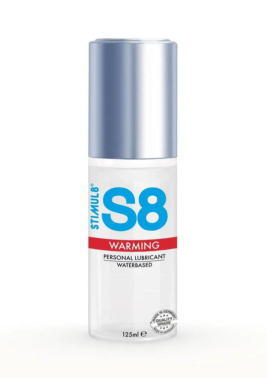 S8 Waterbased Warming Lube 125ml - Happytoys Sexshop: Toys for Feeling Happy & Easy 😊 - Discreet geleverd