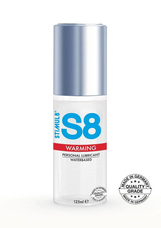 S8 Waterbased Warming Lube 125ml - Happytoys Sexshop: Toys for Feeling Happy & Easy 😊 - Discreet geleverd