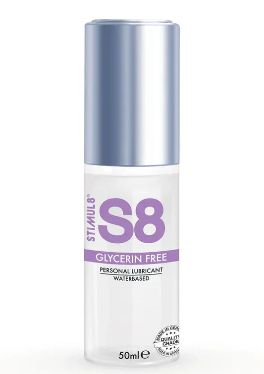 S8 Glycerin Free Lubricant 50 ml by Stimul8 - Happytoys Sexshop: online sex shop for Feeling Happy & Easy 😊 - Discreet geleverd