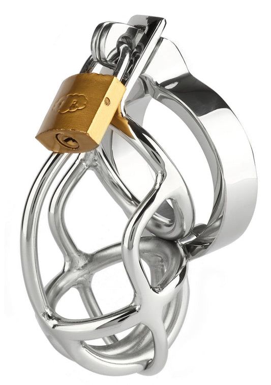 Bestel: San Quentin Chastity Cage by Mr. Steel - bij Happytoys: de erotische sex webshop | liever Happy dan Easy ⭐⭐⭐⭐⭐