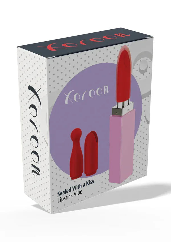 Sealed With A Kiss Lipstick Vibe by Xocoon - Happytoys Sexshop: Toys for Feeling Happy & Easy 😊 - Discreet geleverd