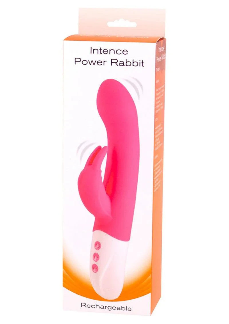 Intence Power Rabbit met clitoris teaser by Seven Creations - Happytoys Sexshop: Toys for Feeling Happy & Easy 😊 - Discreet geleverd