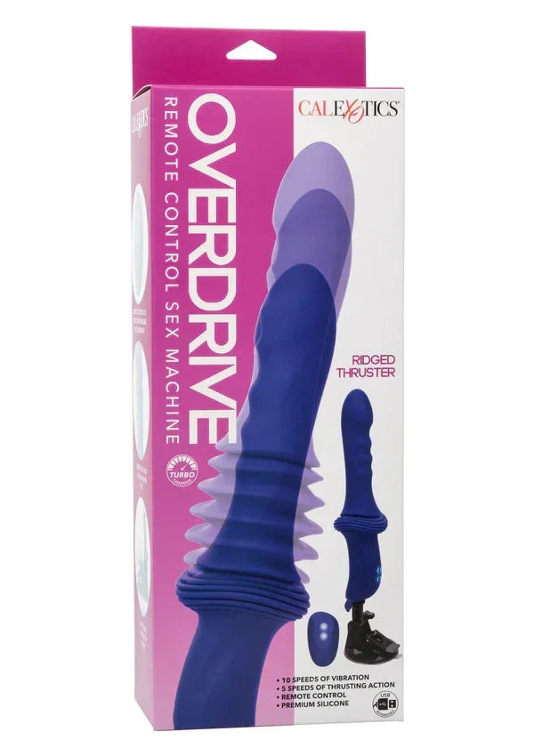 SexMachineRidgedThrusterbyCalExotics2 @ Happytoys Sexshop: online sex shop for Feeling Happy & Easy 😊 the erotic store owned by a woman
