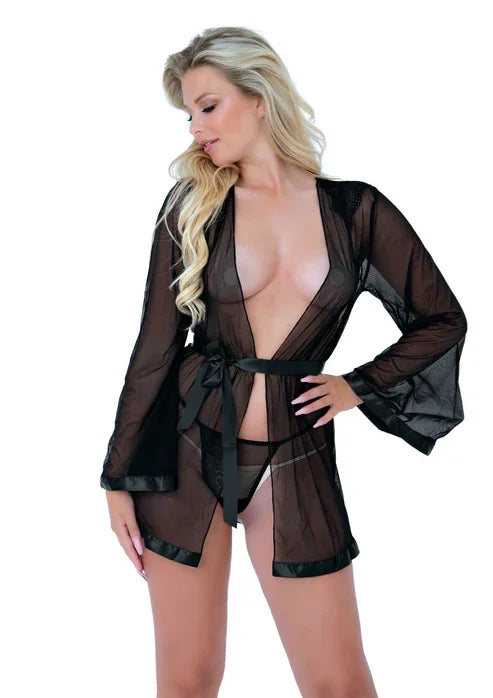 Sheer Kimono and String by Daring Intimates - Happytoys Sexshop: Toys for Feeling Happy & Easy 😊 - Discreet geleverd