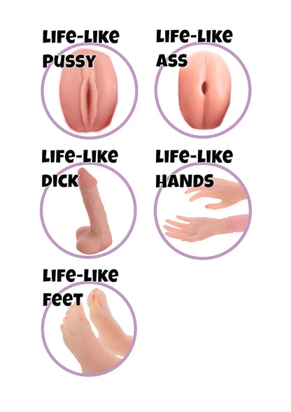 Shemale Taylor Inflatable Doll @ Hidden Desire - Happytoys Sexshop: online sex shop for Feeling Happy & Easy 😊 - Discreet geleverd