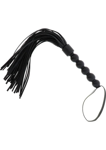 Short Beaded Flogger Whip by Hidden Desire - Happytoys Sexshop: Toys for Feeling Happy & Easy 😊 - Discreet geleverd