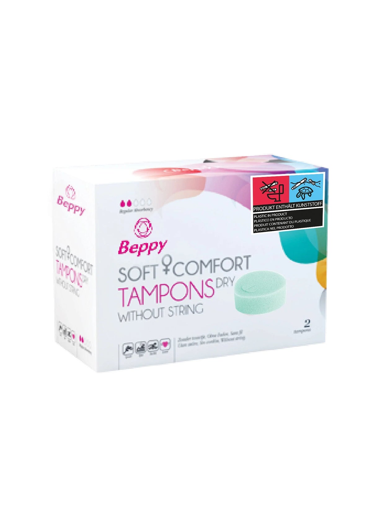 Bestel: Soft & Comfort Dry 2 pcs by Beppy - bij Happytoys: de erotische sex webshop | liever Happy dan Easy ⭐⭐⭐⭐⭐