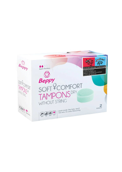 Bestel: Soft & Comfort Dry 2 pcs by Beppy - bij Happytoys: de erotische sex webshop | liever Happy dan Easy ⭐⭐⭐⭐⭐