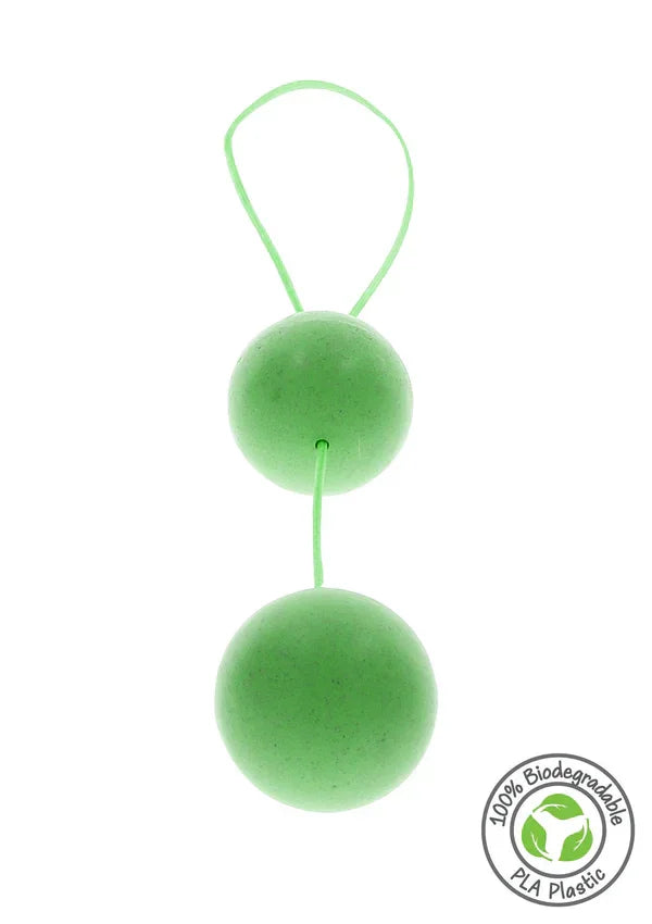 Sphere Balls Green by FuckGreen - Happytoys Sexshop: online sex shop for Feeling Happy & Easy 😊 - Discreet geleverd