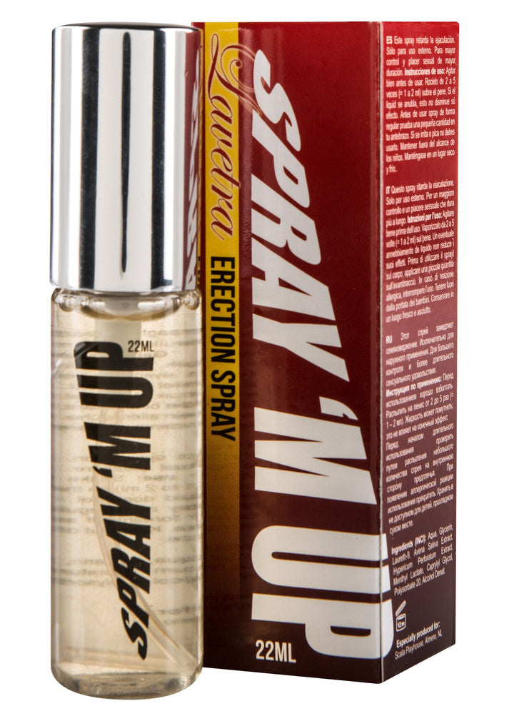 Bestel: Spray 'M Up Lavetra 22 ml by Cobeco - bij Happytoys: de erotische sex webshop | liever Happy dan Easy ⭐⭐⭐⭐⭐