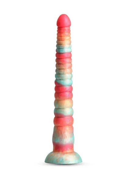 Stacked12inchDildoRedbyNSNovelties1 @ Happytoys Sexshop: online sex shop for Feeling Happy & Easy 😊 the erotic store owned by a woman