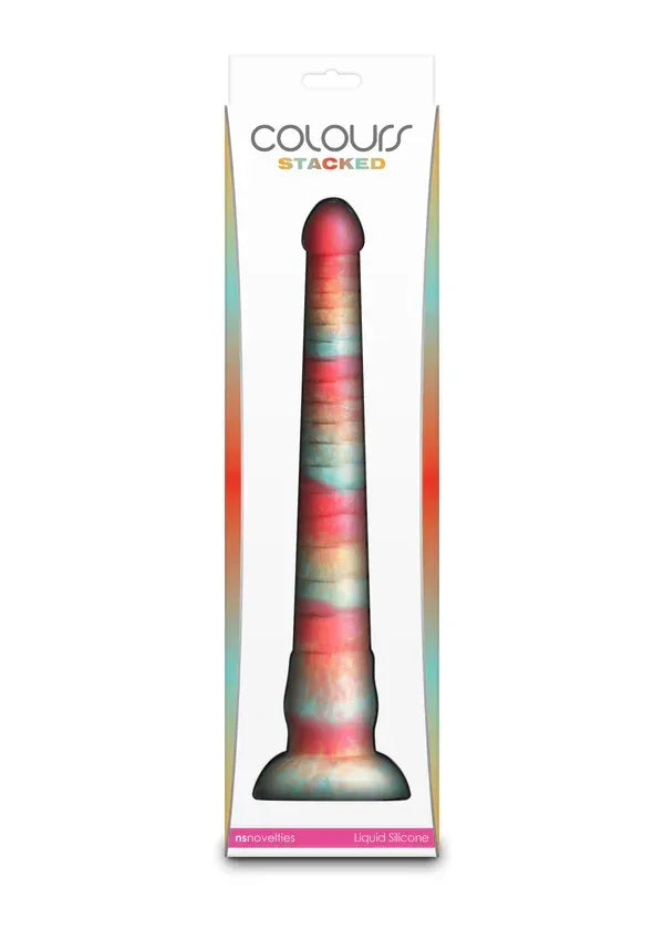 Stacked12inchDildoRedbyNSNovelties6 @ Happytoys Sexshop: online sex shop for Feeling Happy & Easy 😊 the erotic store owned by a woman
