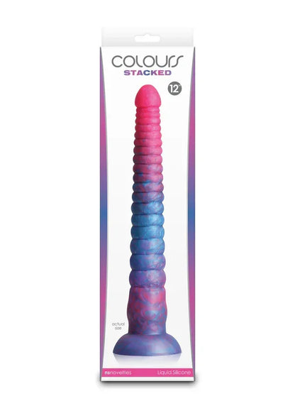 Stacked12inchDildobyNSNovelties2 @ Happytoys Sexshop: online sex shop for Feeling Happy & Easy 😊 the erotic store owned by a woman