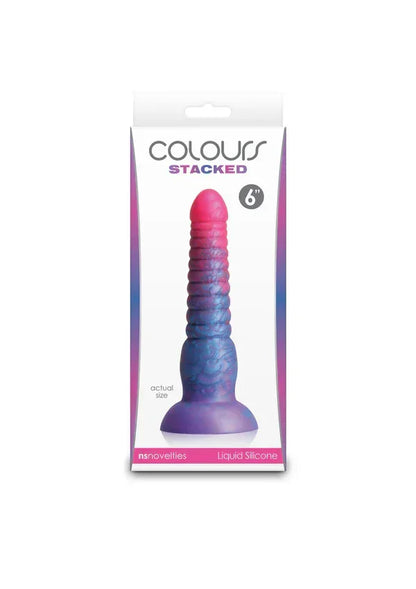 Stacked6inchDildobyNSNovelties2 @ Happytoys Sexshop: online sex shop for Feeling Happy & Easy 😊 the erotic store owned by a woman