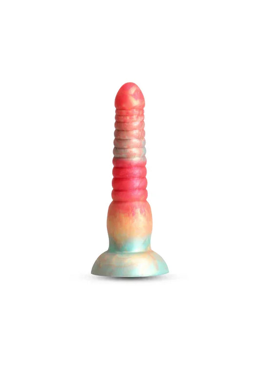 Stacked 6 inch Dildo Red by NS Novelties - Happytoys Sexshop: Toys for Feeling Happy & Easy 😊 - Discreet geleverd