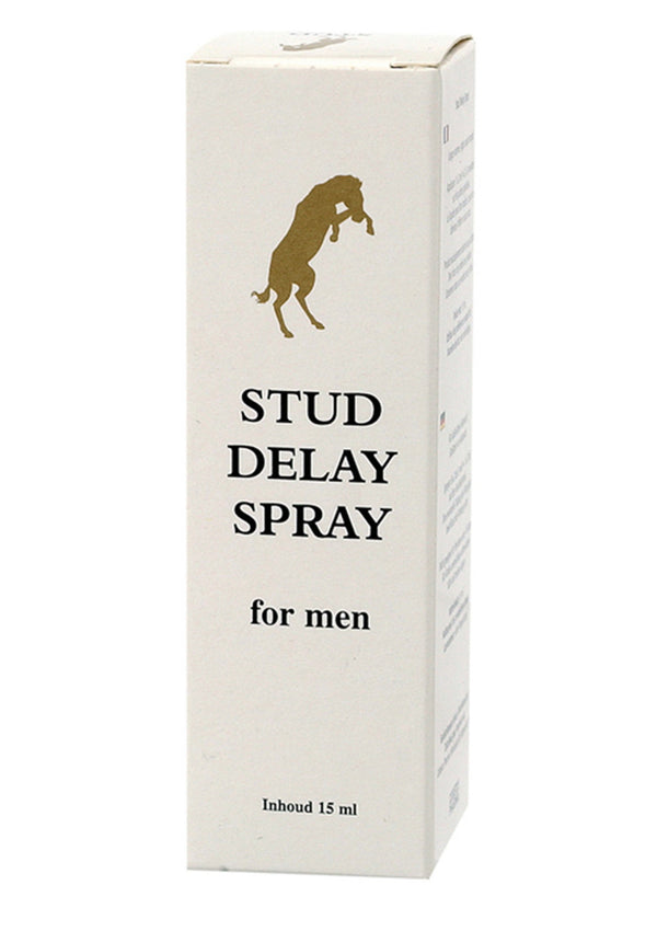 Bestel: Stud Delay Spray 15 ml by Cobeco - bij Happytoys: de erotische sex webshop | liever Happy dan Easy ⭐⭐⭐⭐⭐