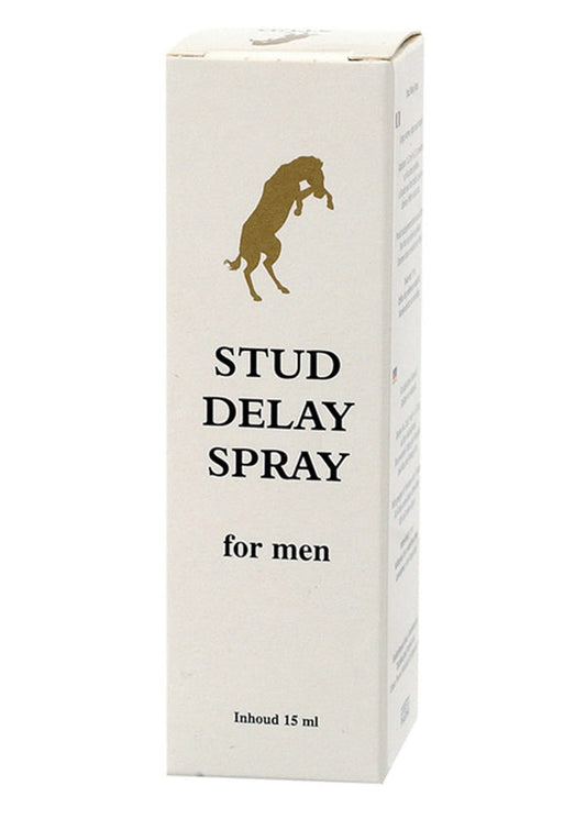 Bestel: Stud Delay Spray 15 ml by Cobeco - bij Happytoys: de erotische sex webshop | liever Happy dan Easy ⭐⭐⭐⭐⭐