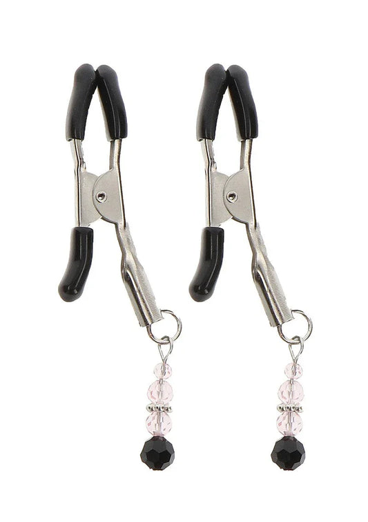 Taboom Nipple Play Non Adjustable Clamps Beads - Happytoys Sexshop: Toys for Feeling Happy & Easy 😊 - Discreet geleverd