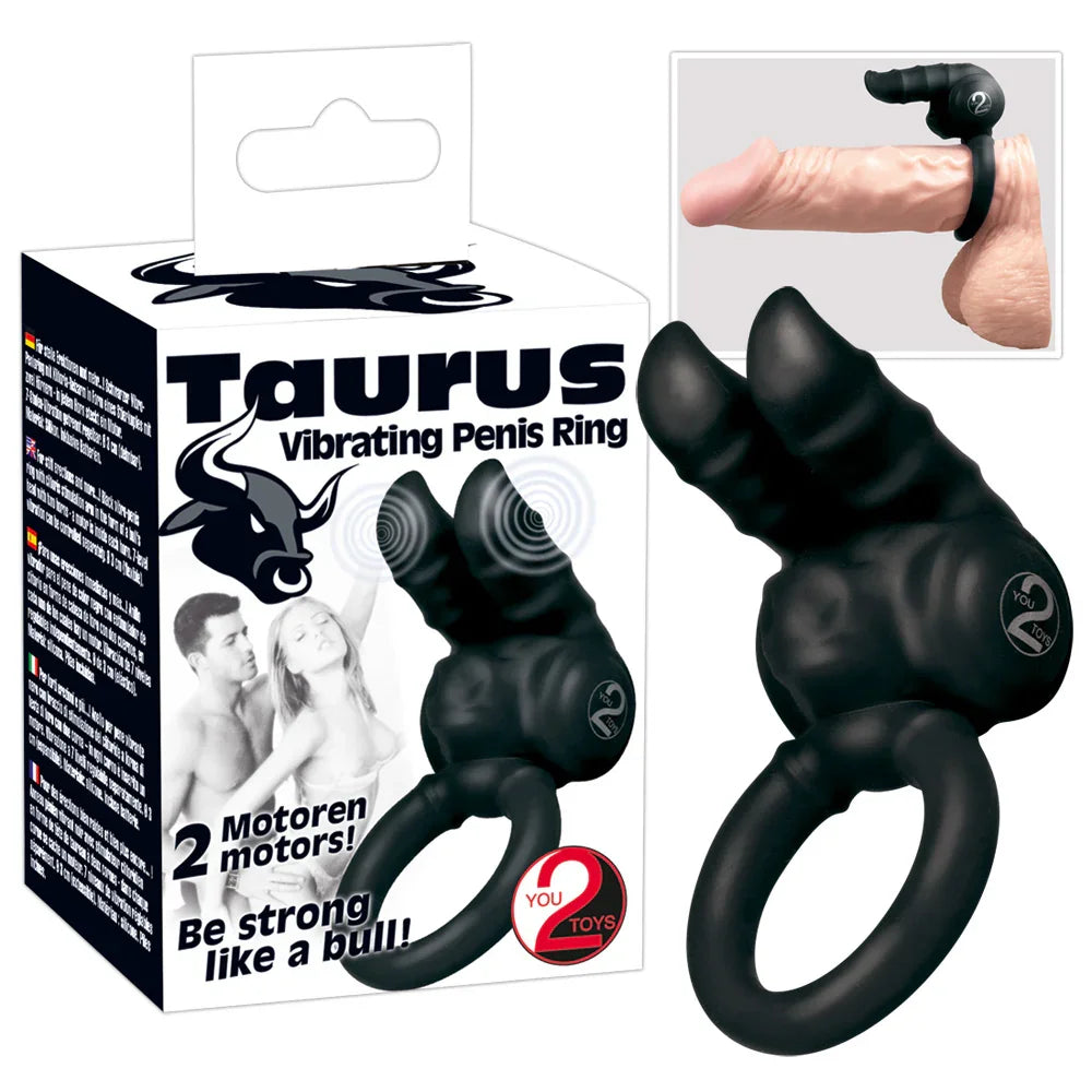 Taurus Clitoris stimulating Cock Ring - Happytoys Sexshop: online sex shop for Feeling Happy & Easy 😊 - Discreet geleverd