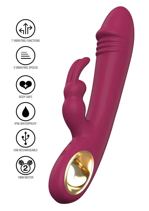 Taygeta Pleasure Rabbit by ToyJoy Designer Edition - Happytoys Sexshop: Toys for Feeling Happy & Easy 😊 - Discreet geleverd