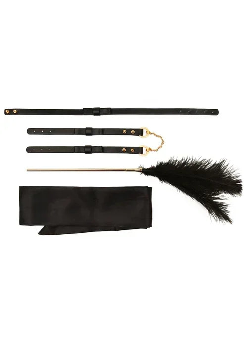 Tease Bondage Set 4PCS @ Taboom - Happytoys Sexshop: online sex shop for Feeling Happy & Easy 😊 - Discreet geleverd