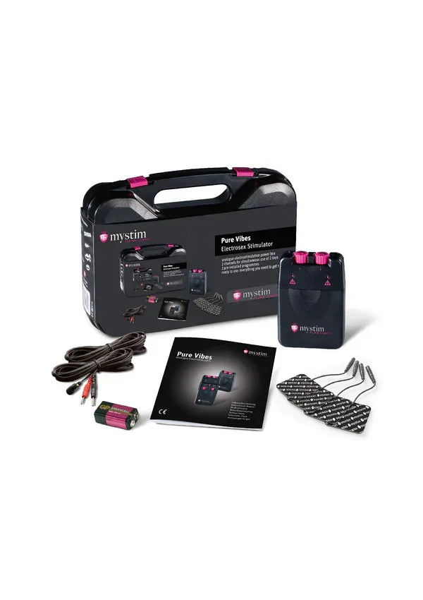 Tens Unit 3F Pure Vibes by MyStim - Happytoys Sexshop: online sex shop for Feeling Happy & Easy 😊 - Discreet geleverd