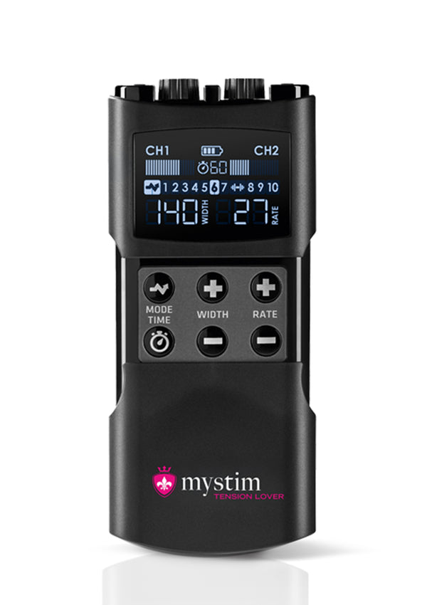 Bestel: Tension Lover 2 Rechargeable Electro Stimulator by MyStim - bij Happytoys: de erotische sex webshop | liever Happy dan Easy ⭐⭐⭐⭐⭐