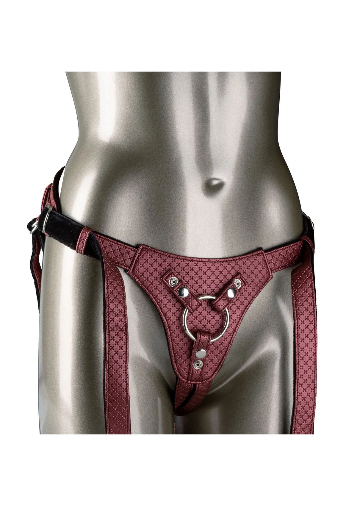 Bestel: The Regal Queen Strapon Harness by CalExotics Her Royal Harness - bij Happytoys.nl, happytoys.be, Happytoys.ae: erotische sex webshop | liever Happy dan Easy ⭐⭐⭐⭐⭐