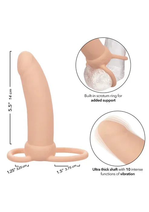 Thick Dual Penetrator by CalExotics - Happytoys Sexshop: online sex shop for Feeling Happy & Easy 😊 - Discreet geleverd