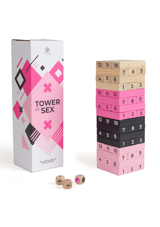 Bestel: Tower Of Sex Game by Secret Play - bij Happytoys: de erotische sex webshop | liever Happy dan Easy ⭐⭐⭐⭐⭐
