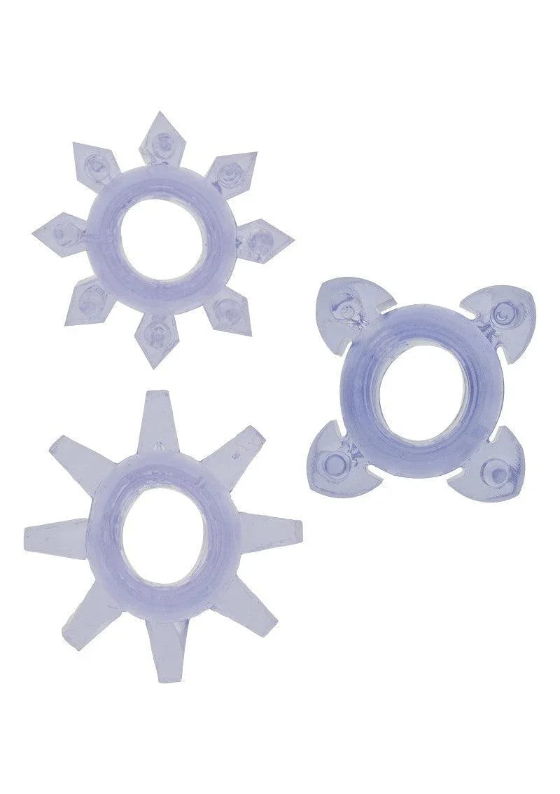 Basics Tickle C-Rings by ToyJoy - Happytoys Sexshop: online sex shop for Feeling Happy & Easy 😊 - Discreet geleverd