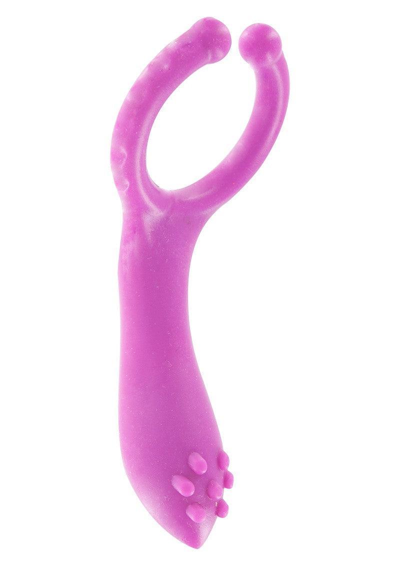 Basics Vibrating Clit-Stim C-Ring by ToyJoy - Happytoys Sexshop: online sex shop for Feeling Happy & Easy 😊 - Discreet geleverd