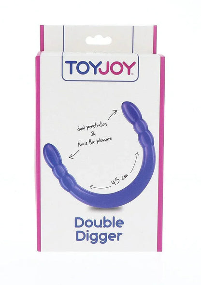 ToyJoy-Classics-Double-Digger-45-cm-Dong-Happytoys-Sexshop-liever-Happy-dan-Easy-4961 @ Happytoys Sexshop: online sex shop for Feeling Happy & Easy 😊 the erotic store owned by a woman