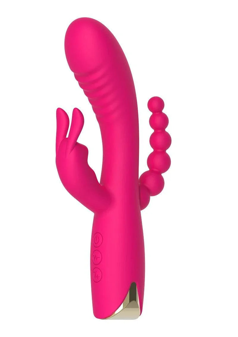 ToyJoy Designer Edition Aphrodite Triple Vibrator - Happytoys Sexshop: Toys for Feeling Happy & Easy 😊 - Discreet geleverd