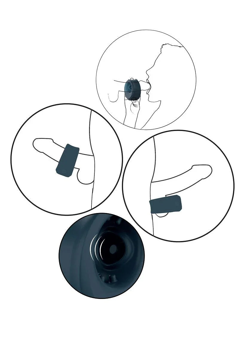 ToyJoy Urban ZEPHYR - Pulsating Stroker & C-Ring - Happytoys Sexshop: Toys for Feeling Happy & Easy 😊 - Discreet geleverd