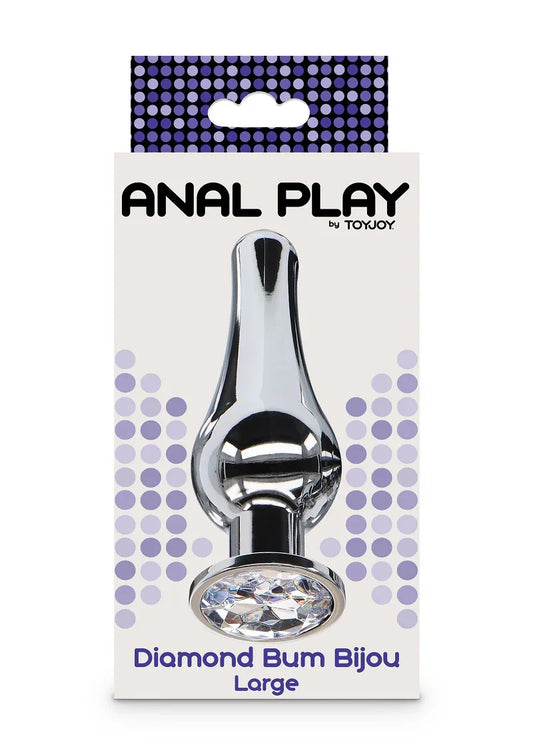♂ ♀ ToyJoy Anal Play Diamond Bum Bijou Large - Happytoys Sexshop: Toys for Feeling Happy & Easy 😊 - Discreet geleverd