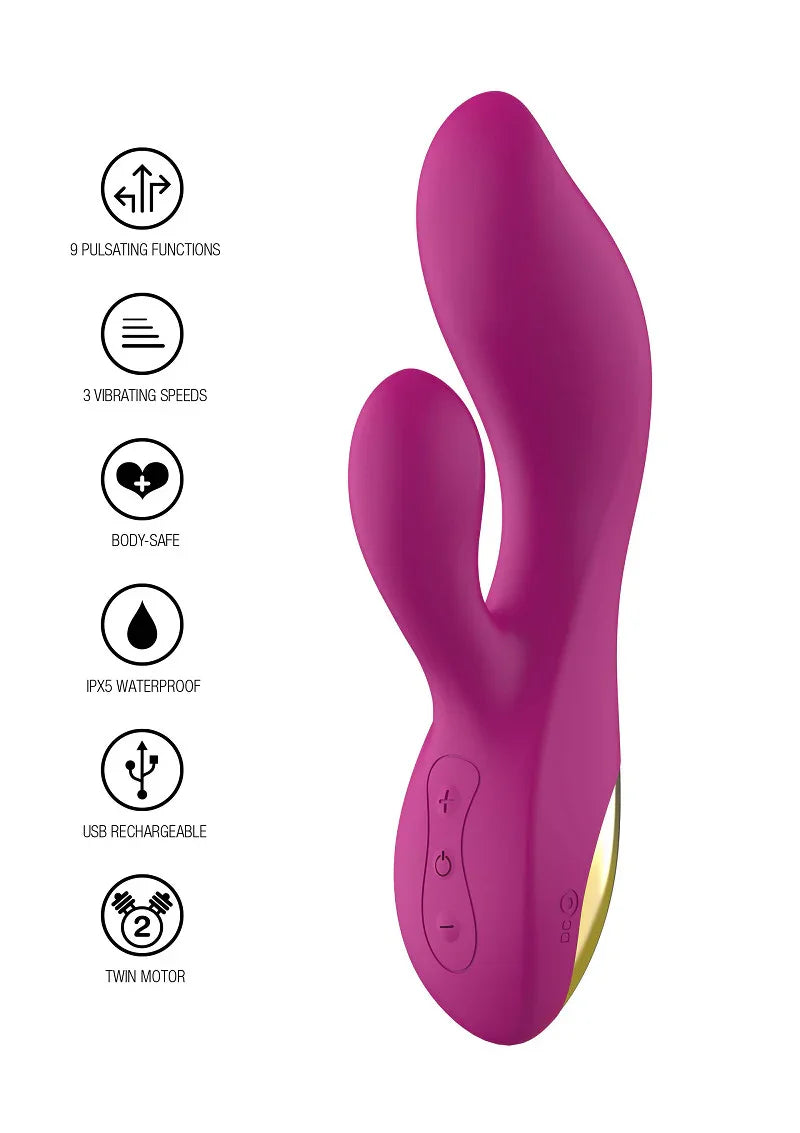 ♀ ToyJoy Designer Edition Freya Rumble Vibrator - Happytoys Sexshop: Toys for Feeling Happy & Easy 😊 - Discreet geleverd