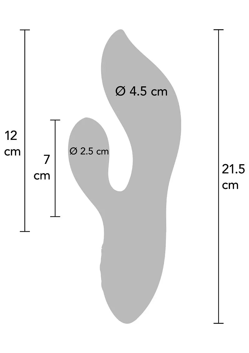 ♀ ToyJoy Designer Edition Freya Rumble Vibrator - Happytoys Sexshop: Toys for Feeling Happy & Easy 😊 - Discreet geleverd