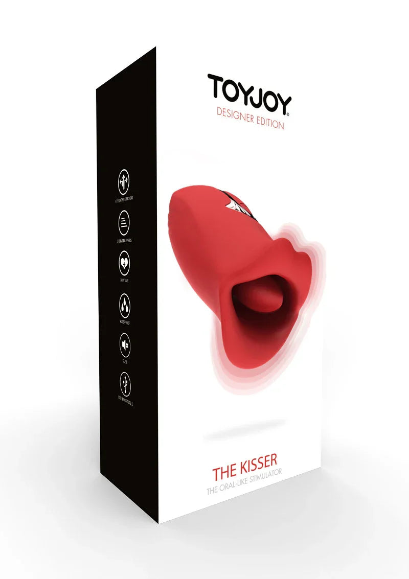 Designer Edition The Kisser Stimulator by ToyJoy - Happytoys Sexshop: Toys for Feeling Happy & Easy 😊 - Discreet geleverd