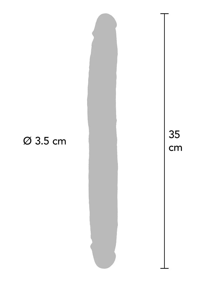 ToyJoyGetRealSiliconeForeskinDoubleDong35cm8 @ Happytoys Sexshop: online sex shop for Feeling Happy & Easy 😊 the erotic store owned by a woman