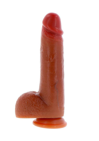 ♂ ♀ ToyJoy Get Real Silicone Foreskin Dildo 20 cm - Happytoys Sexshop: Toys for Feeling Happy & Easy 😊 - Discreet geleverd