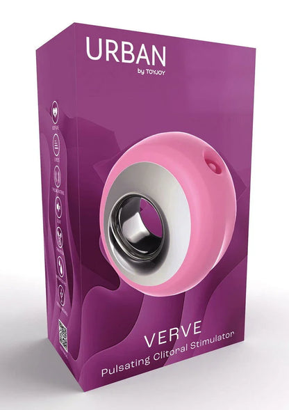 ToyJoy Urban VERVE - Pulsating Clitoral Stimulator - Happytoys Sexshop: Toys for Feeling Happy & Easy 😊 - Discreet geleverd