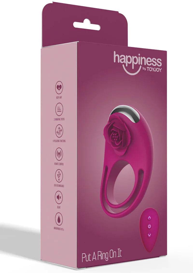 Put A RIng On It C-Ring Remote by ToyJoy - Happytoys Sexshop: Toys for Feeling Happy & Easy 😊 - Discreet geleverd