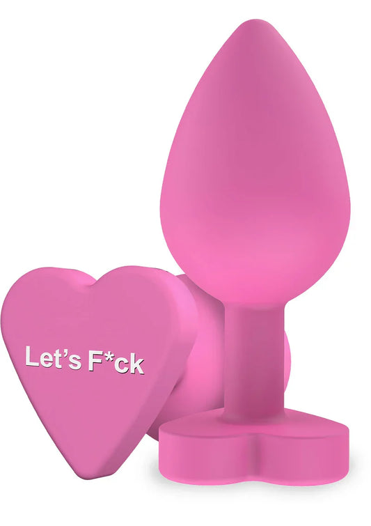 Let's Fuck Buttplug by Toyjoy - Happytoys Sexshop: online sex shop for Feeling Happy & Easy 😊 - Discreet geleverd