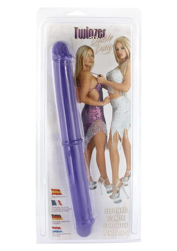Twinzer 12' Double Dong by Seven Creations - Happytoys Sexshop: Toys for Feeling Happy & Easy 😊 - Discreet geleverd