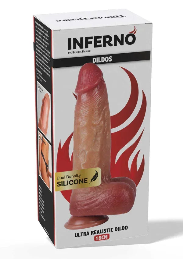 UltraRealisticDildoSilicone18cmbyHiddenDesire2 @ Happytoys Sexshop: online sex shop for Feeling Happy & Easy 😊 the erotic store owned by a woman